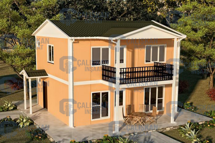 Kayseri Anahtar Teslim Prefabrik 114 mt