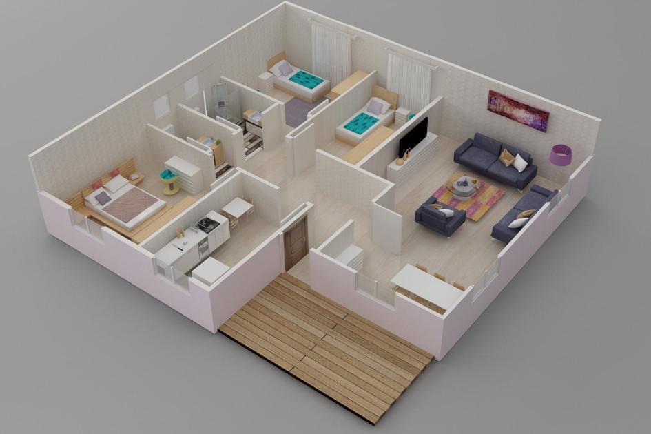 Kayseri Prefabrik 117 mt - Görsel 3