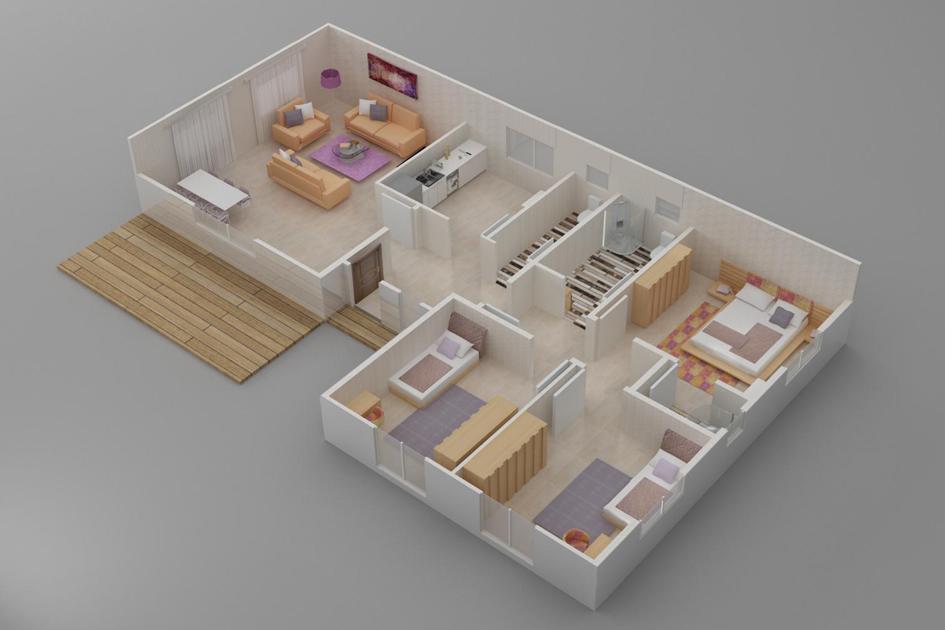 Kayseri Prefabrik 123 mt - Görsel 3