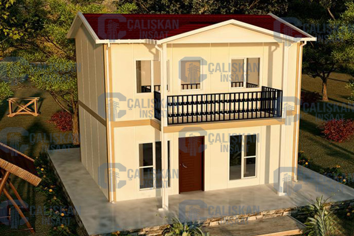 Kayseri Anahtar Teslim Prefabrik 86 mt